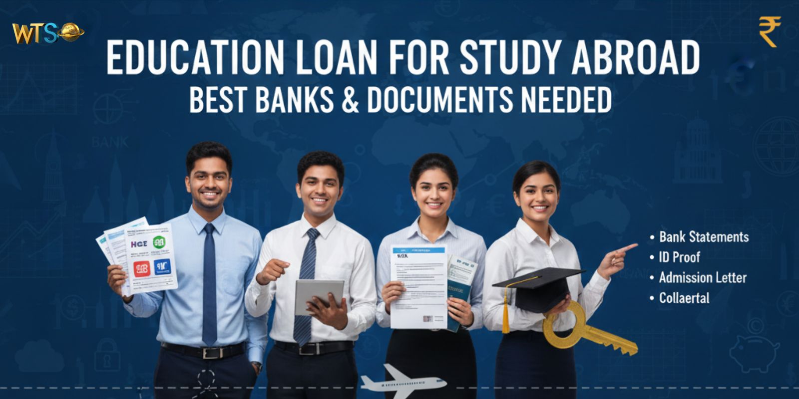 Education Loan for Study Abroad: Best Banks & Documents Needed