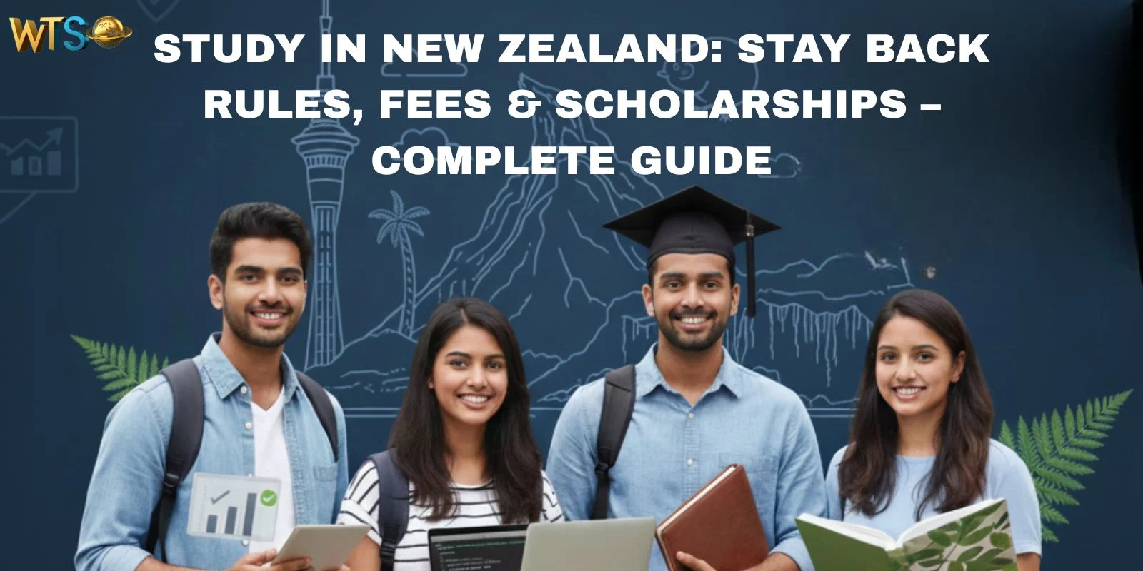 Study in New Zealand: Stay Back Rules, Fees & Scholarships – Complete Guide