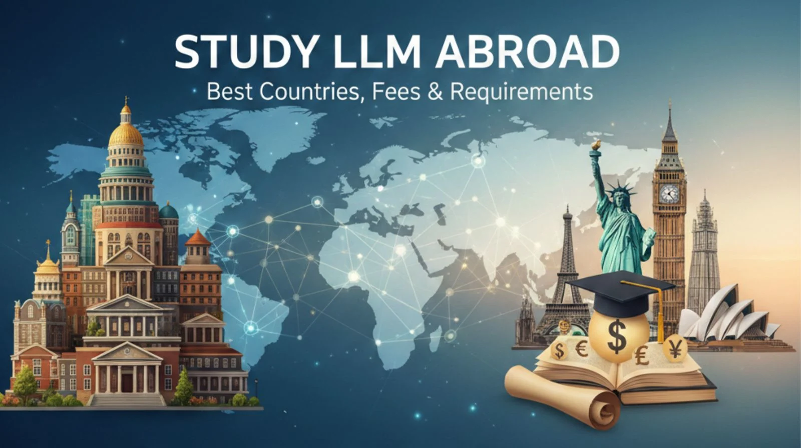 Study LLM in Abroad: Best Countries, Fees & Requirements