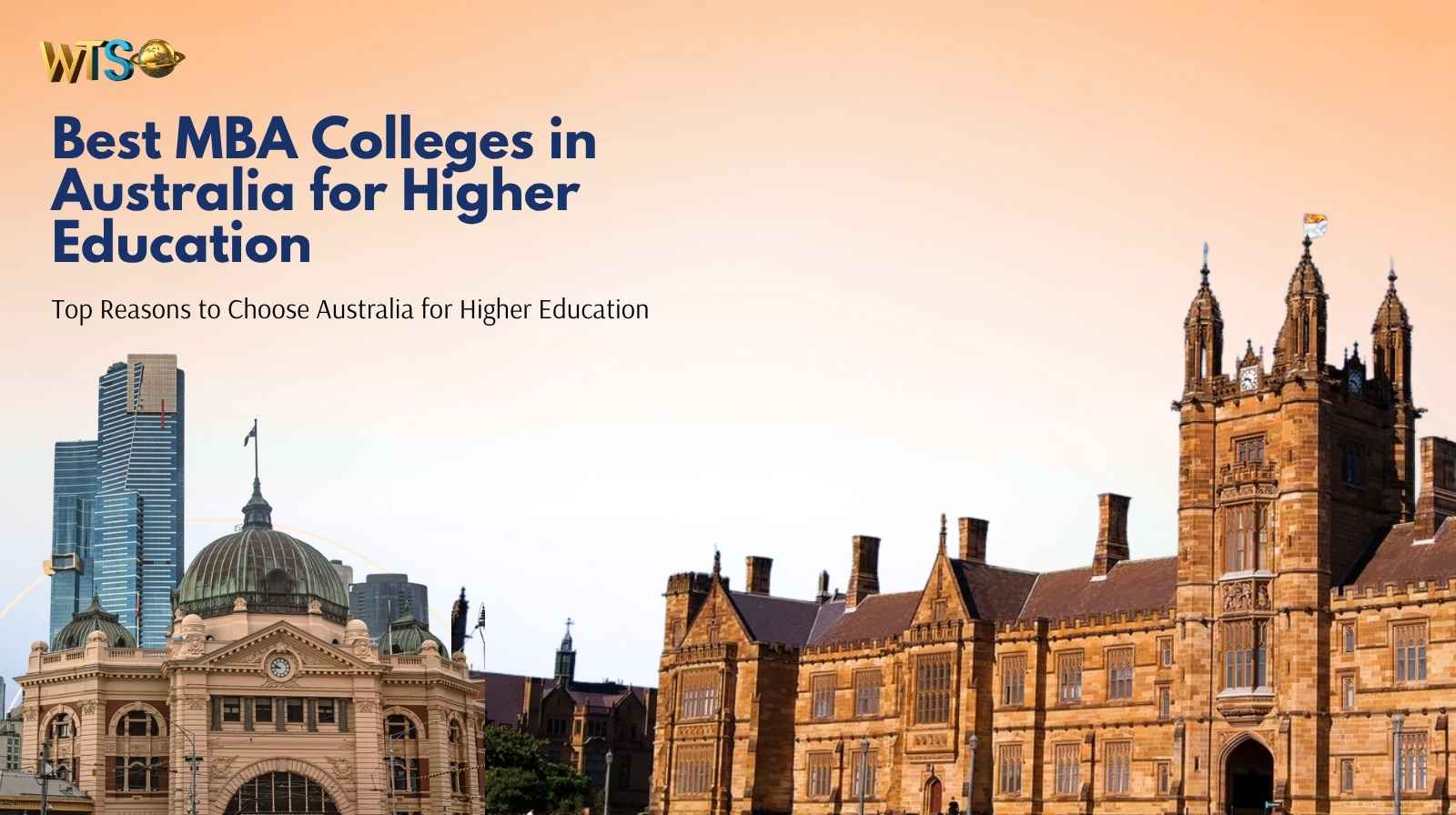 Best MBA Colleges in Australia for Higher Education